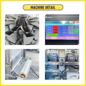 Hoàn toàn tự động nhỏ đa chức năng dọc Hạt Gạo Hạt bỏng ngô khoai tây chiên Nitơ Hạt máy đóng gói bột - Product Image 5