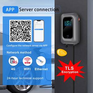 Cargador de Vehículos Eléctricos Trifásico Tipo 1 32A Tipo 2 OCPP 1.6 de 22 kW, Tipo 2 por WiFi, Estación de Carga AC J1772 de 7 kW, Comercial OCPP 1.6 - Product Image 3