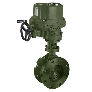 Vanne papillon motorisée à bride en acier inoxydable à étanchéité rigide électrique antidéflagrante COVNA HK60-EX-D - Product Image 3