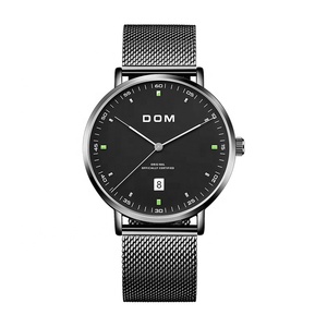 Reloj de Lujo Personalizado para Hombre, Correa de Malla de Acero Inoxidable, ODM OEM, Relojes de Cuarzo a la Moda, Resistentes al Agua, de Alta Calidad - Product Image 6