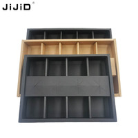 Jijid Party Sushi Fruit Chocolade Koekjespapier Dozen Dessert Doos Catering Verpakking Schoteldoos Met Verdelers En Saus