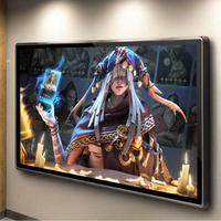 Affichage numérique intérieur Full HD Android mural 65 pouces, écran publicitaire, guide d'ascenseur, écran d'accueil éducatif