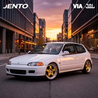 Jantes en alliage Flow Forming 14x6J 4x100 Gunmetal Multi-branches pour Honda Civic Fit Mazda Miata NA Tuning Nouveau