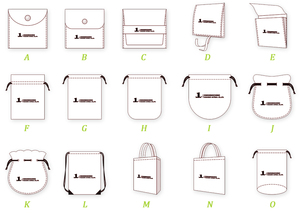 Sac à cordon en velours, pochette à bijoux, logo personnalisé, vente en gros, sacs cadeaux en vrac, emballage pour bagues, boucles d'oreilles, colliers, usine OEM - Product Image 2