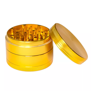 Hot Sale 63MM High Quality Custom Logo Aluminum Alloy Dry <b>Herb</b> <b>Grinder</b> 4 Parts Classic Style <b>for</b> Wholesale - Product Image 3