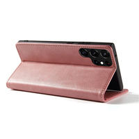 Funda Tipo Cartera de Cuero PU Premium para Samsung S22 Ultra - Funda con Soporte para Teléfono, Ranuras para Tarjetas, Cierre Magnético y Protección Contra Impactos