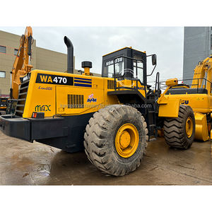 WA470-3 Komatsu d'occasion en gros Chargeurs frontaux Construction de génie Machinerie lourde 360 380 Chargeuses sur pneus - Product Image 1