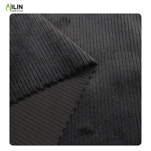 95% poliéster 5% spandex 2x2 costillas Súper suaves tela polar - Product Image 5