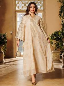 <span class=keywords><strong>Vendita</strong></span> Diretta del Produttore Nuovo Elegante Abito Abaya Comodo per Donne Musulmane Tinta Unita Gonna Lunga Islamica per Donne Musulmane - Product Image 1