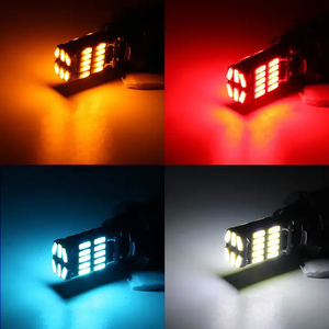 Accesorios de coche Luz de señal de giro T10 W5W bombilla de freno LED 4014 26SMD marcha atrás parada cola ancho lámpara - Product Image 6