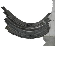 Bandes de corne de buffle d'eau de qualité naturelle supérieure, 50-70 cm, corne noire, fabriquées par GM IMPEX