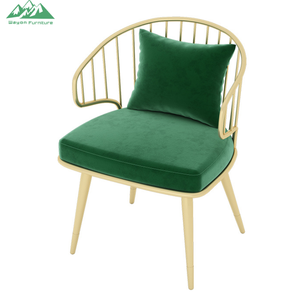 Sedia da pranzo moderna Wayon <span class=keywords><strong>in</strong></span> legno per soggiorno con <span class=keywords><strong>tessuto</strong></span> imbottito beige e gambe <span class=keywords><strong>in</strong></span> legno nero per ufficio domestico - Product Image 6