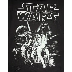 T-shirt Star Wars (nero uomo 2XL) - Product Image 2