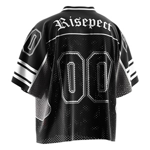 Retro bóng đá hàng đầu với xây dựng làm mát thoáng khí, bảng số cá nhân và kết thúc nhanh khô cho mặc giản dị - Product Image 6