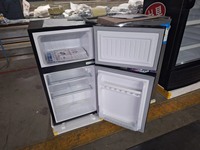 Réfrigérateur VCM de 80 litres, petit électroménager, avec double porte vitrée, pour dortoir