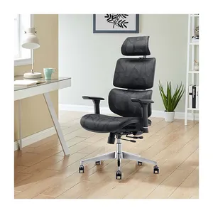 Cadeiras ergonômicas para escritório, cadeiras brancas giratórias para escritório