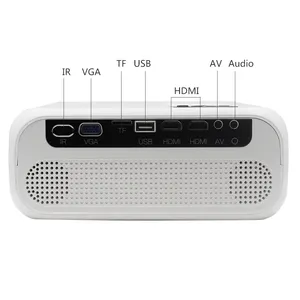 E501h Rạp Hát Tại Nhà Có Gốc 1080P HD LED Chiếu USB Android 9.0 Thông Minh Video Xách Tay LCD Máy Chiếu Cho Giảng Dạy Cuộc Họp - Product Image 5