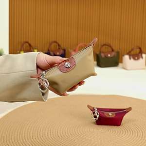 TREGUI – Mini sac à main en coton écologique pour femme avec fermeture éclair, organiseur <span class=keywords><strong>de</strong></span> maquillage et <span class=keywords><strong>de</strong></span> rouges à lèvres, petit portefeuille et <span class=keywords><strong>porte</strong></span>-<span class=keywords><strong>monnaie</strong></span> - Product Image 4