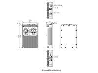Module amplificateur de puissance RF large bande 17-26,5 GHz 30W et systèmes de transmission radio FM HF VHF & ISM & RF, UACS & RF DF