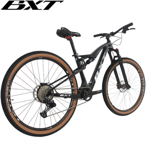 Bicicleta de Montaña BXT 29er de Carbono con Suspensión Completa, Eje Pasante BOOST, 1x11 Velocidades, Bicicleta <span class=keywords><strong>MTB</strong></span> de Carbono con Suspensión Trasera, 29er <span class=keywords><strong>XC</strong></span> - Product Image 5