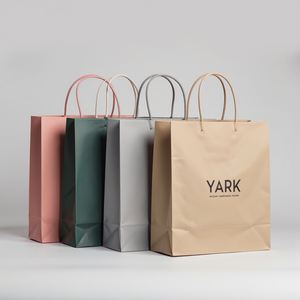 Bolsa de Papel Ecológica Personalizada para Ropa, Regalos, Compras, Navidad, con Asas de Kraft - Product Image 2