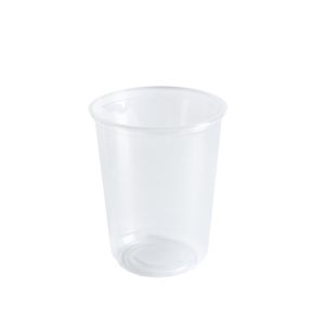 كوب دائري شفاف 32 أونصة PP مع غطاء - Product Image 1