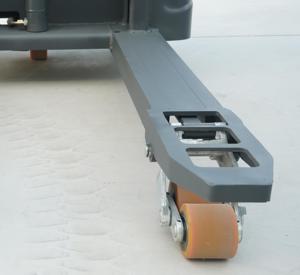 ZHongli รถยกพาเลทไฟฟ้าแบบแมนนวลใช้พลังงานจากแบตเตอรี่ความจุ1500กก./2000กก. แบตเตอรี่ลิเธียม/ตะกั่วกรดใช้ในร่ม - Product Image 4