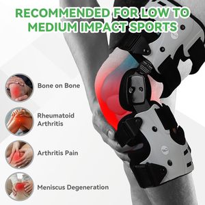 Rodillera OA Unloader Ajustable con Soporte Metálico para Valgo Medial/Lateral, Alivio del Dolor por <span class=keywords><strong>Osteoartritis</strong></span> y Artritis - Product Image 6