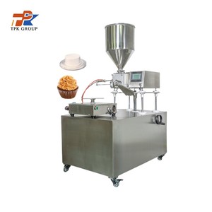 Machine commerciale pour la fabrication de cupcakes, machine pour la fabrication de gâteaux roulés suisses, machine pour la décoration de gâteaux - Product Image 1