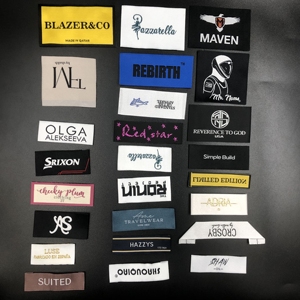 Nuovo prodotto per serigrafia <span class=keywords><strong>etichette</strong></span> di abbigliamento su cappelli per vestiti scarpe da scarpe con cappelli in raso ad alta densità - Product Image 1