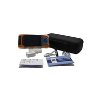 Réflectomètre optique intelligent OTDR 1310/1550/1625/1650nm pour test de fibre active, 8-en-1 avec carte d'événements, OPM, VFL, OLS, connecteurs SC/APC/UPC