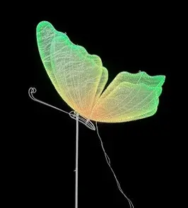 Beautiful Butterfly Wedding Road Lead Colorful Light Wedding Event Decoration Light