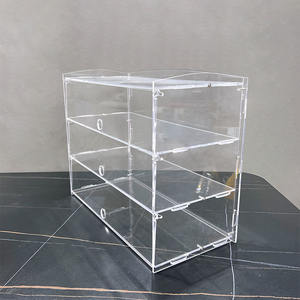 Almacenamiento acrílico para repostería y comida, galletas, postres, panecillos, rosquillas, magdalenas - Product Image 2