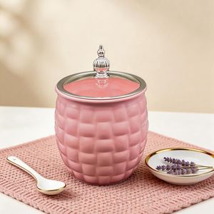 Christmas Deer Jar 501-800ML Ceramic <b>Storage</b> <b>Container</b> With Lid For Holiday Decor And Food <b>Storage</b> - Product Image 2