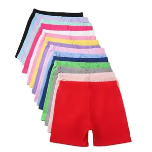 Детские дешевые танцевальные Шорты Для Йоги Спортивные гимнастические шорты для девочек хлопковые шорты из полиэстера