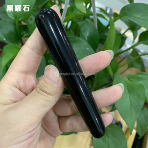 Naturale Cristallo di Roccia Di Quarzo yoni bacchetta rosa quarzo cristallo di massaggio bacchetta di guarigione - Product Image 6