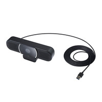 Zoom-Cámara de videoconferencia usb 2K, con cubierta de Protección de Privacidad, para portátil, 360