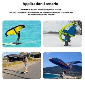 Aile de vent gonflable portable de haute qualité pour kitesurf équipement de sport de surf marin planche à vent de surf aquatique avec fenêtre - Product Image 2