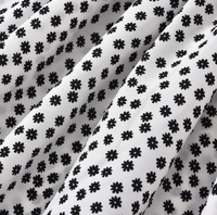 Robe imprimée verte pour filles, robe de princesse respirante en polyester/coton à manches courtes, vêtements à la mode pour enfants, robes pour bébés filles