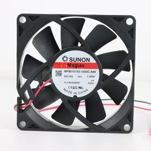 Ventilateur axial de refroidissement pour armoire et onduleur SUNON MF80151V3-1000C-A99 80x80x15mm 12VDC 0.071A 0.86W 2800RPM 30.0CFM - Product Image 1