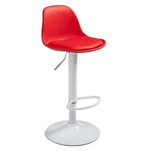 Tabouret de bar pivotant réglable en plastique de qualité, à prix de gros, avec revêtement durable pour usage domestique, bar, extérieur et commercial - Product Image 4