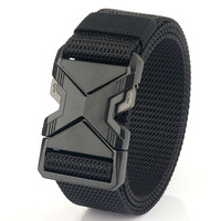 Tissu en nylon pur tactique pour homme, polyvalent, pour le sport et l'extérieur, avec alliage de zinc, personnalisable, décontracté, style occidental, élastique, en toile extensible et en plastique