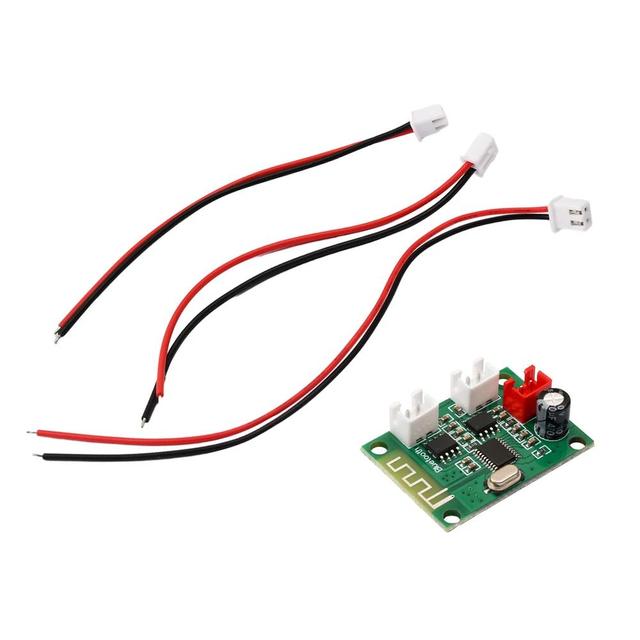 DC3.3V-5V BT Audio Amplifier Module Audio Module 4 3W Dual Channel Stereo Audio Module With 3 Cables
