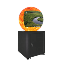 Seeball 80cm Diamètres OEM/ODM Interaction Sphérique Écran Système Écran de Projection Chine Cinéma Projecteur Écran Usine