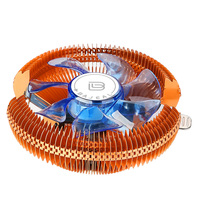 Ventilateur de refroidissement CPU BAJEAL 3 broches LED pour LGA 2011 775 1200 1150 1151 1155 X79 X99 AM3 AM4, dissipateur thermique pour processeur