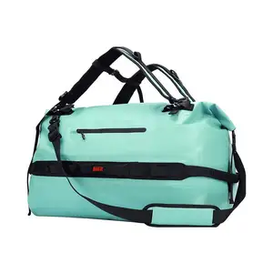 廉价时尚户外运动防水布材料干尼龙轻质旅行折叠行李袋