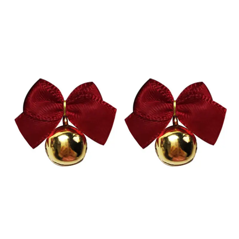 Christmas party rhinestone crystal zircon drop earrings stud earrings