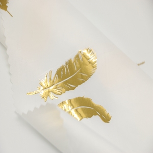 Dập nóng lá vàng lớp phủ 300t <span class=keywords><strong>pongee</strong></span> vải với Crinkle hiệu ứng - Product Image 4