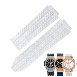 Hu-blot 25*19mm pour <span class=keywords><strong>Hublo</strong></span> Big-bang montre hommes femmes étanche Sport remplacement bracelet de montre en caoutchouc de Silicone bracelet de montre - Product Image 1