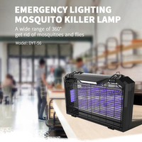 Lámpara LED para matar mosquitos de 10W, luz UV para interiores, trampa para insectos atractiva, Zapper eléctrico sólido para insectos